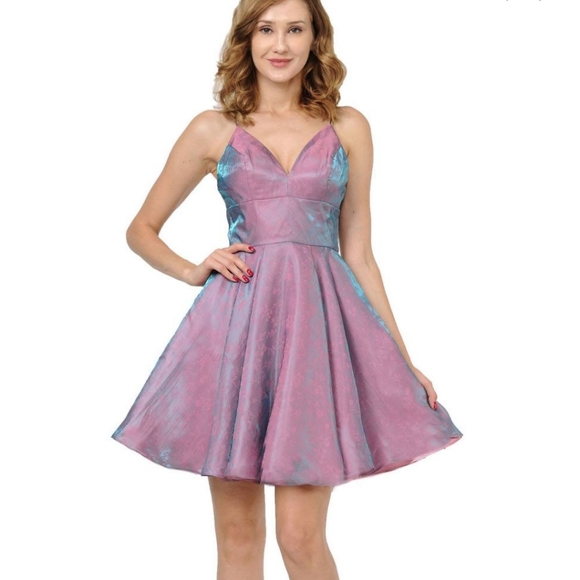 A-Line Short Dress - Picture 4 of 5